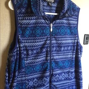 Blue vest